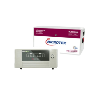 Microtek 24V 2000 and Lithium Battery 2560wh100ah MLB 2560060 Combo